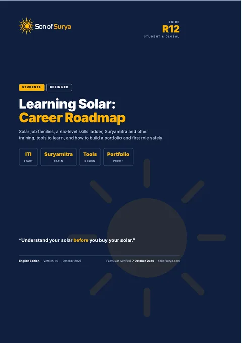 Cover of Learning Solar: Career Roadmap