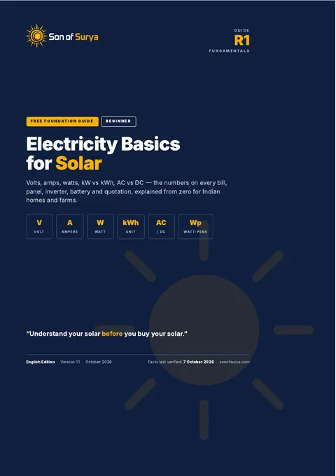 Cover of Electricity Basics for Solar