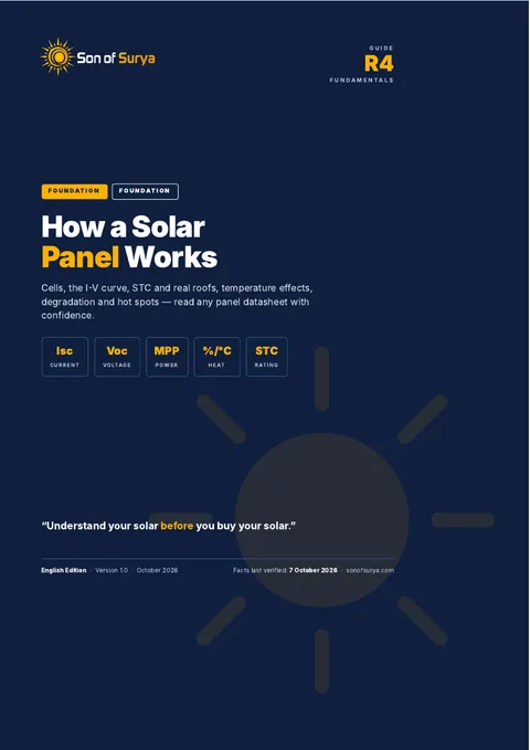 Cover of How a Solar Panel Works